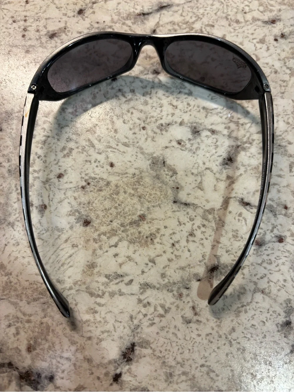 Disney Silver Frame Black Lens Kids Sunglasses lightning McQueen